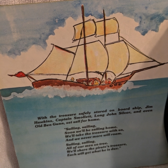 Treasure Island Book & Record - Picture 8 of 9